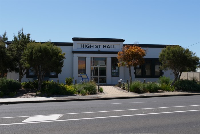 Image Gallery - High Street Hall Front