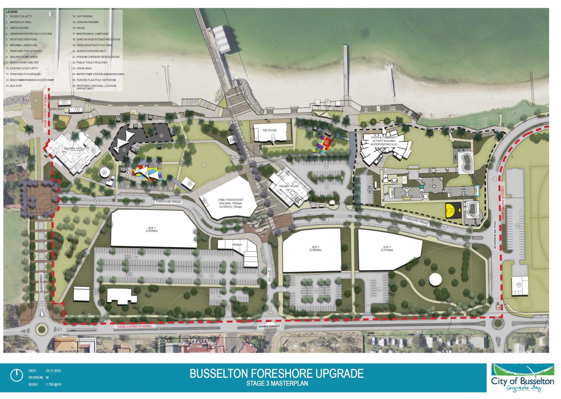 Busselton Foreshore Upgrade 