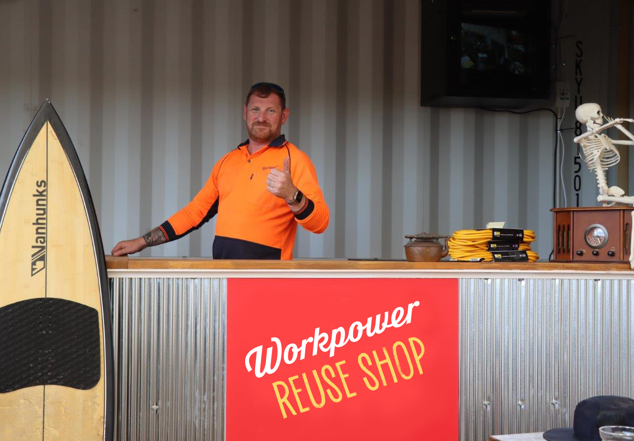 Busselton reuse shop cashier