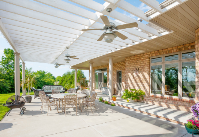 Building a Patio, Pergola, Vergola or Shade Sail Image