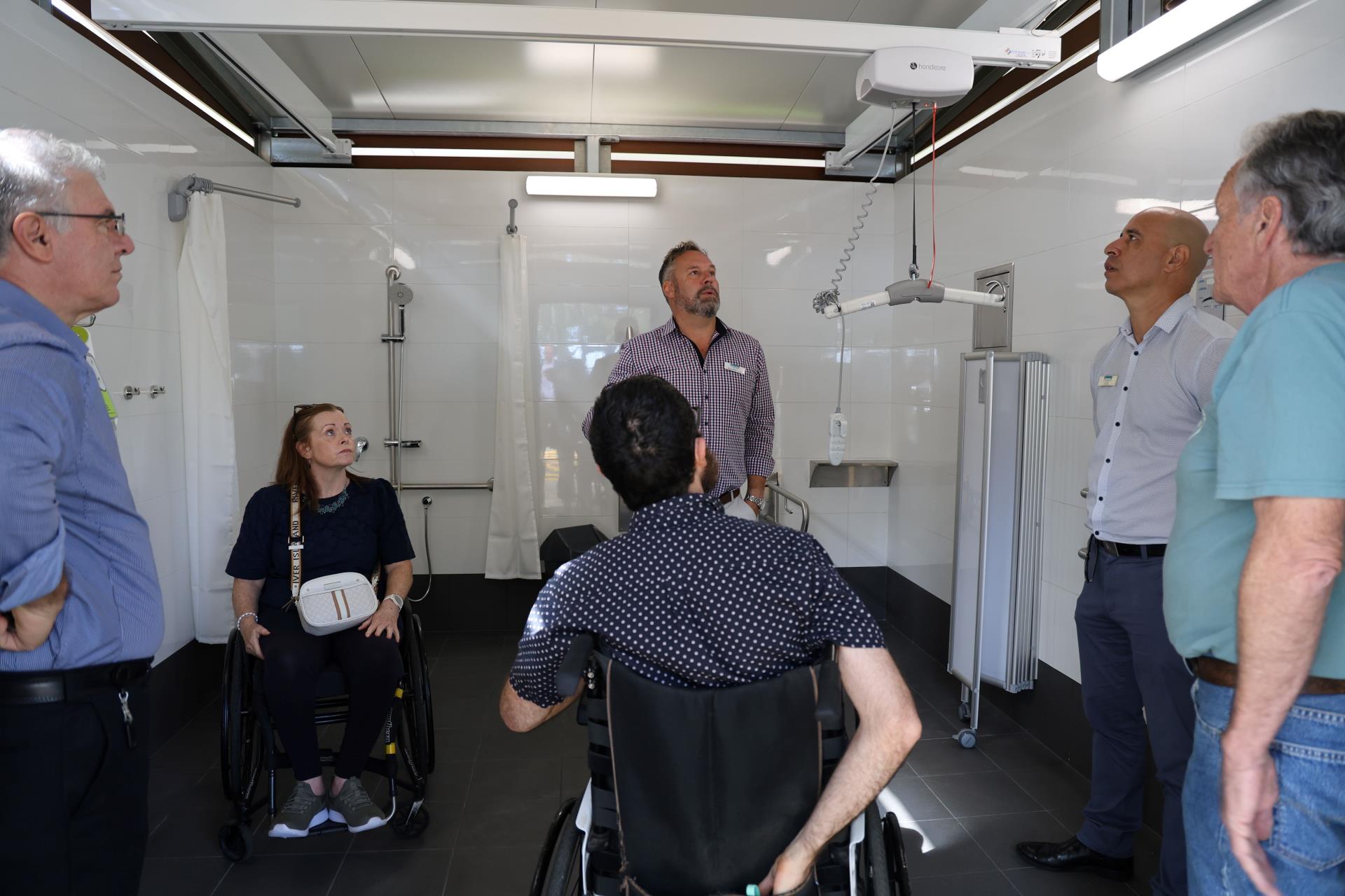 Guests viewed the new Changing Places Facility