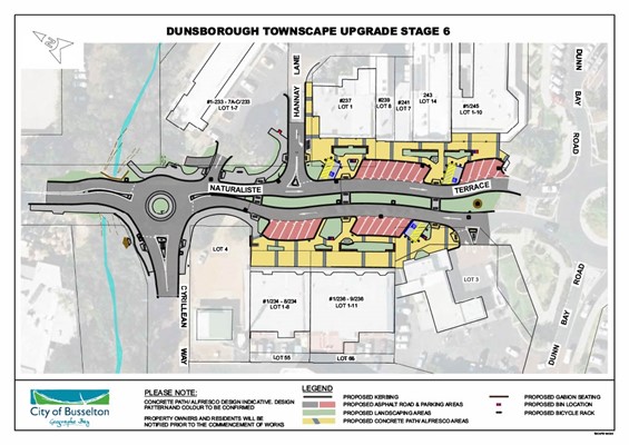 Dunsborough Townscape Upgrade - Dunsborough Townscape Upgrade Stage 6