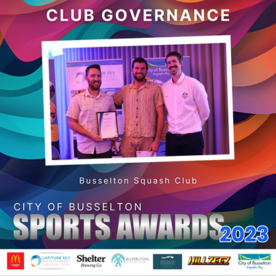 Sports Awards Winners 2023 - Club Governance