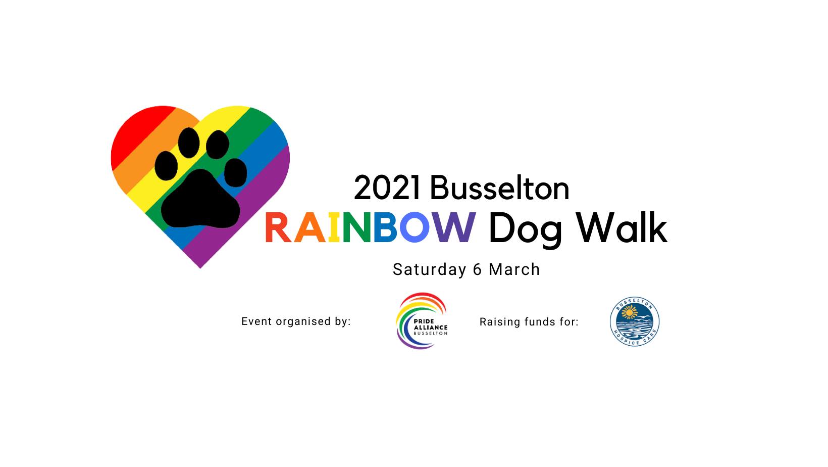 2021 Busselton Rainbow Dog Walk