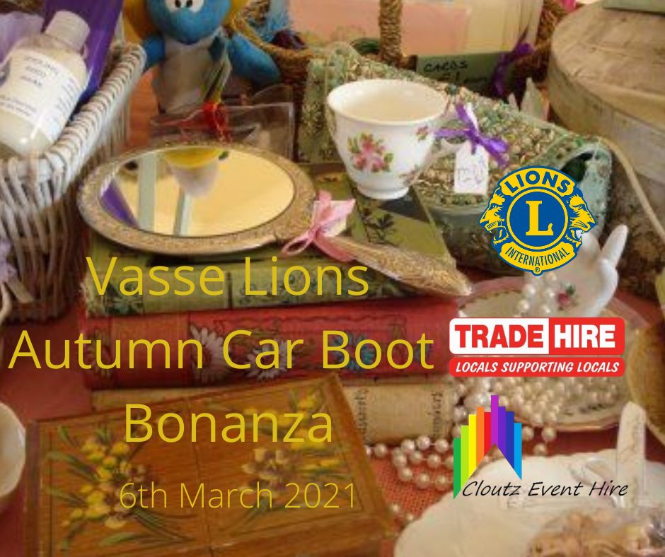 Vasse Lions Autumn Car Boot Bonanza