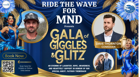 Ride The Wave For MND - Gala of Giggles & Glitz