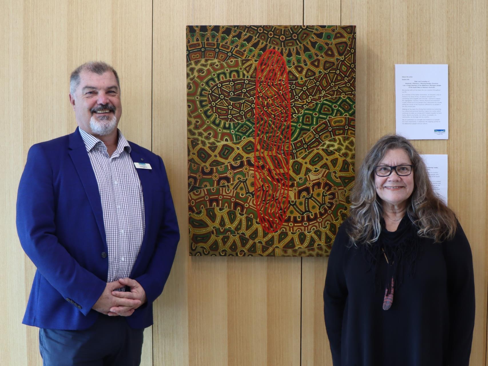 Artwork Pays Homage to ‘Dreaming’ Snake, the Waugul