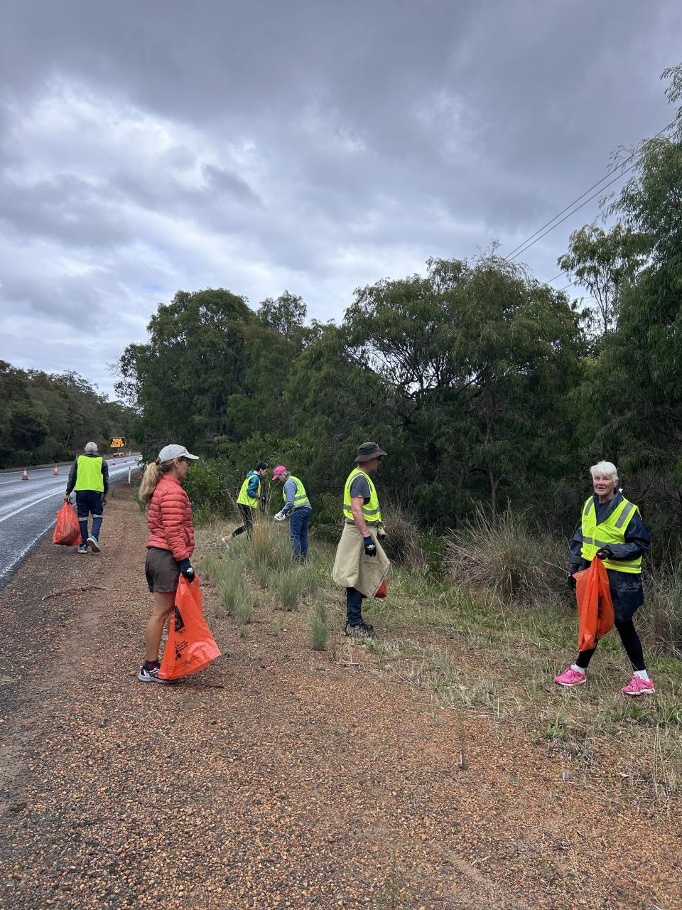 Caves Road Litter Clean-Up