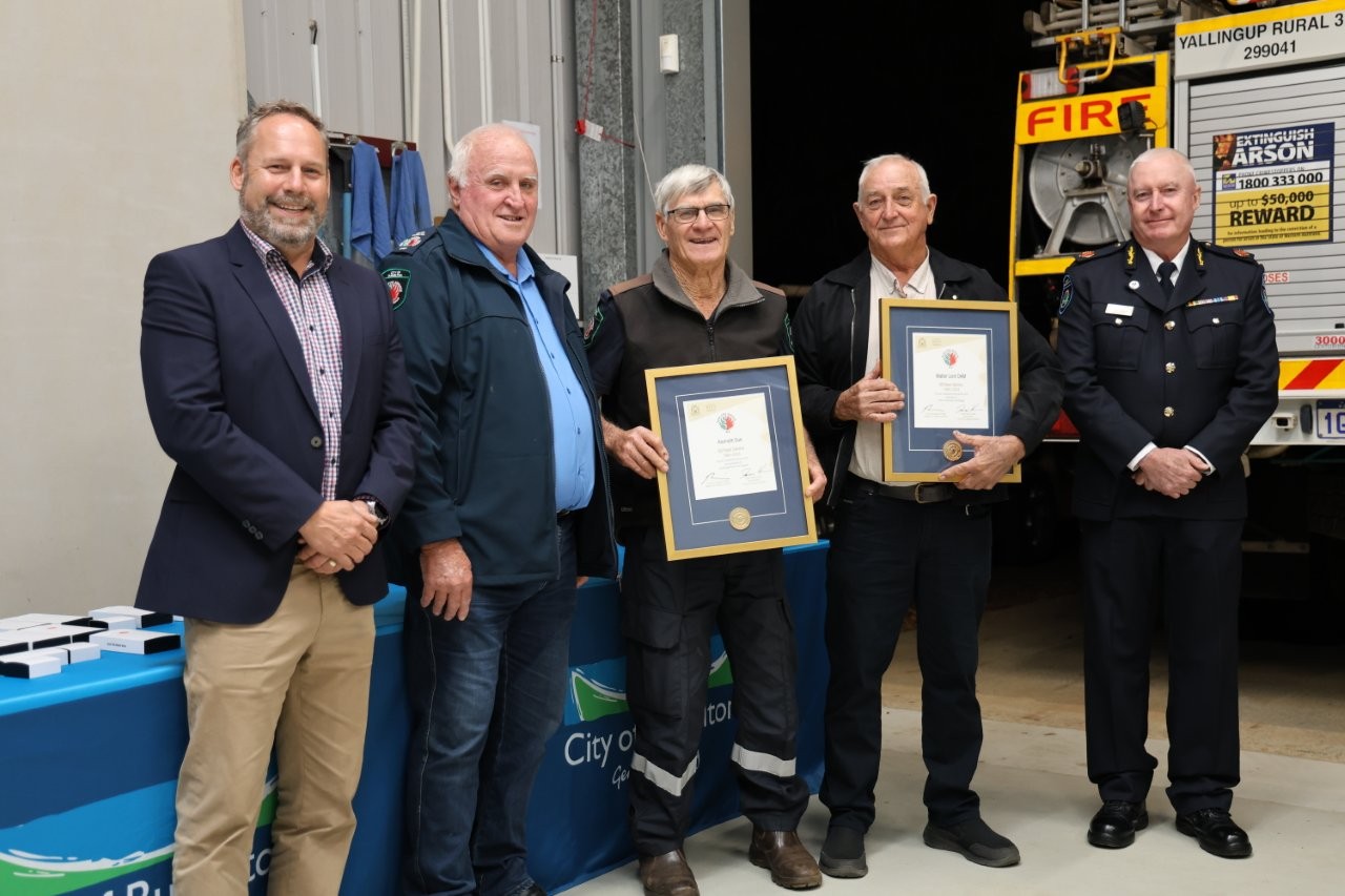 Emergency Services Volunteers honoured for their lifetime of service