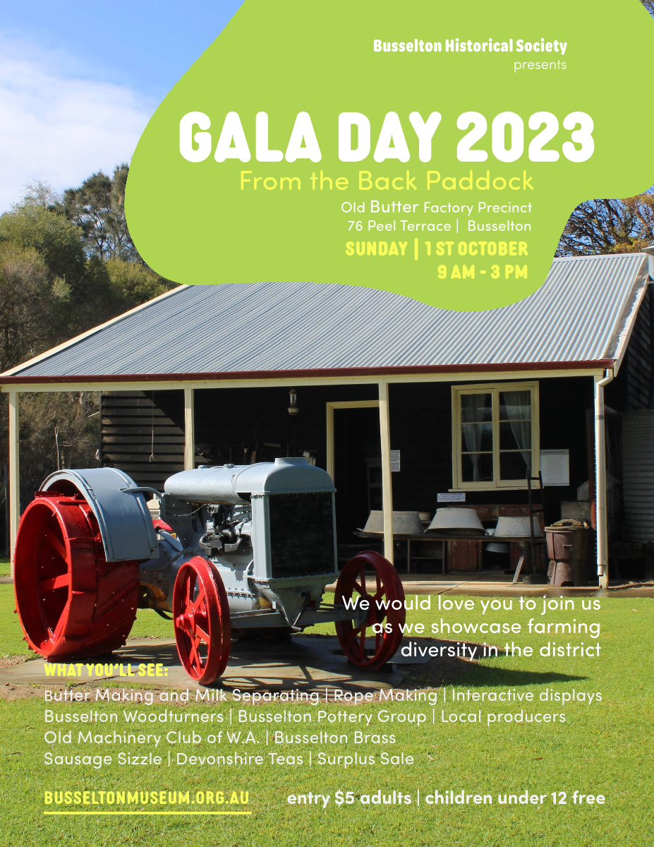 Old Butter Factory Gala Day