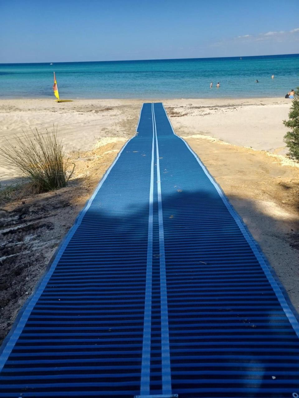 Beach access matting new locations