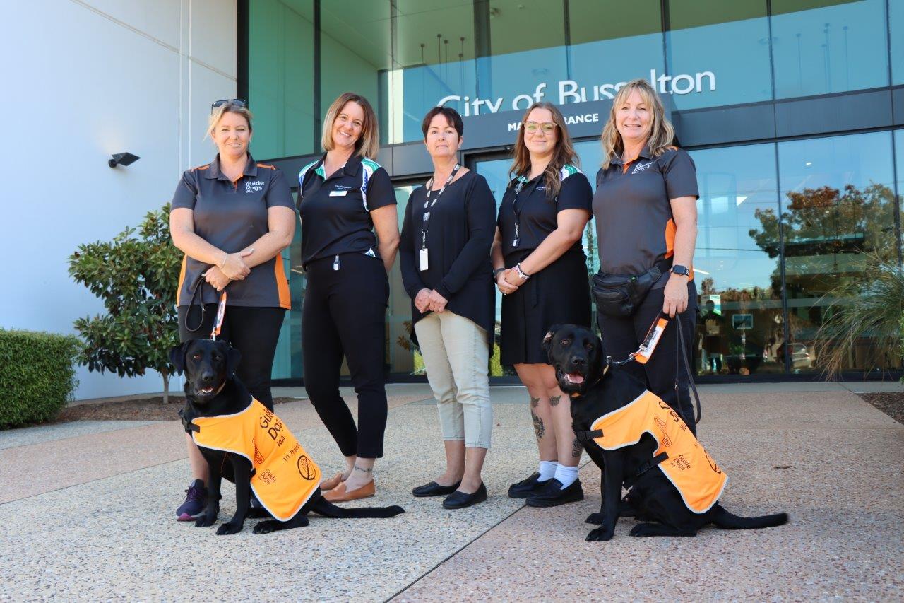 Guide Dogs WA Partner with City of Busselton